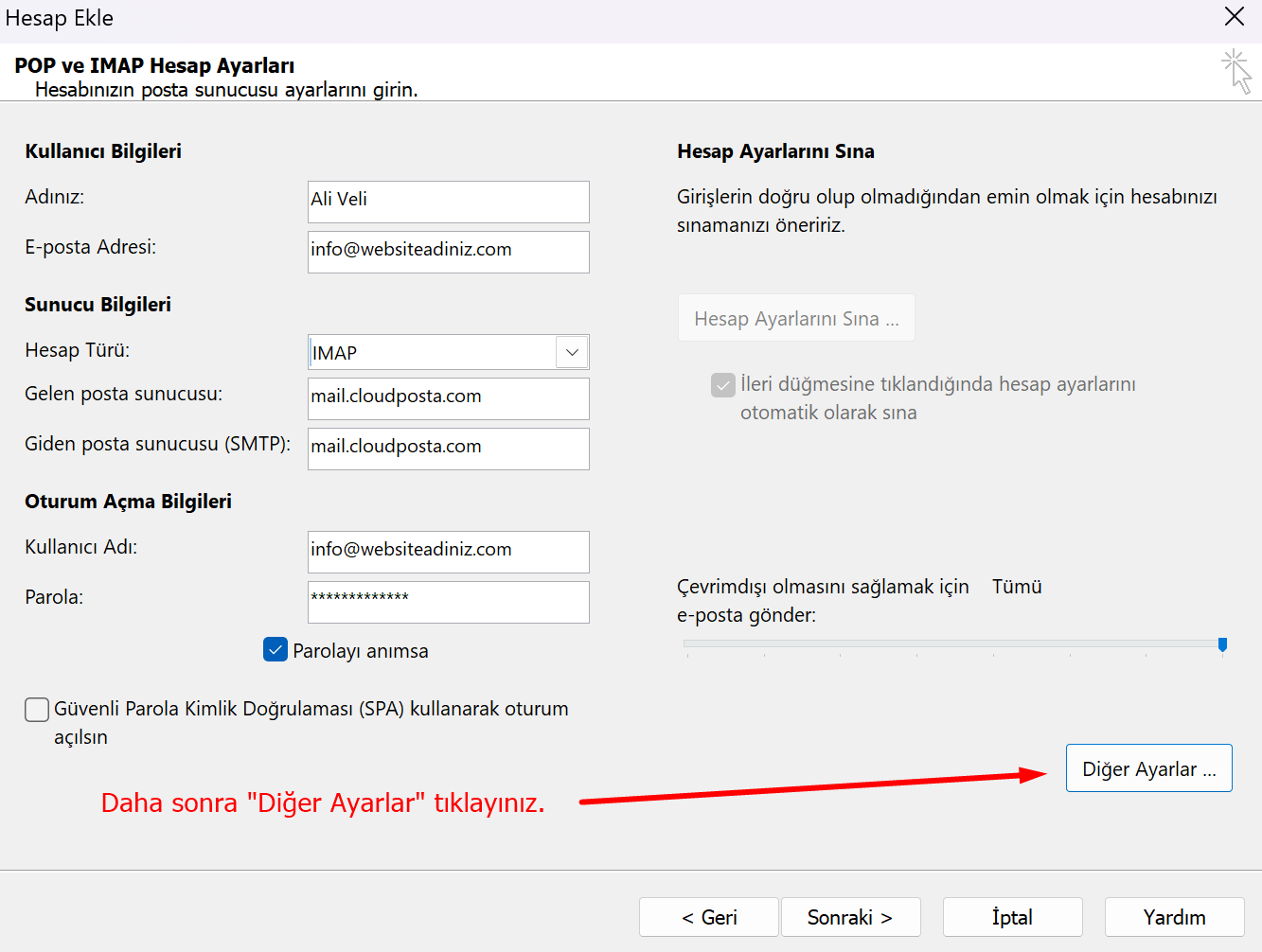 Outlook Resimli Kurulum